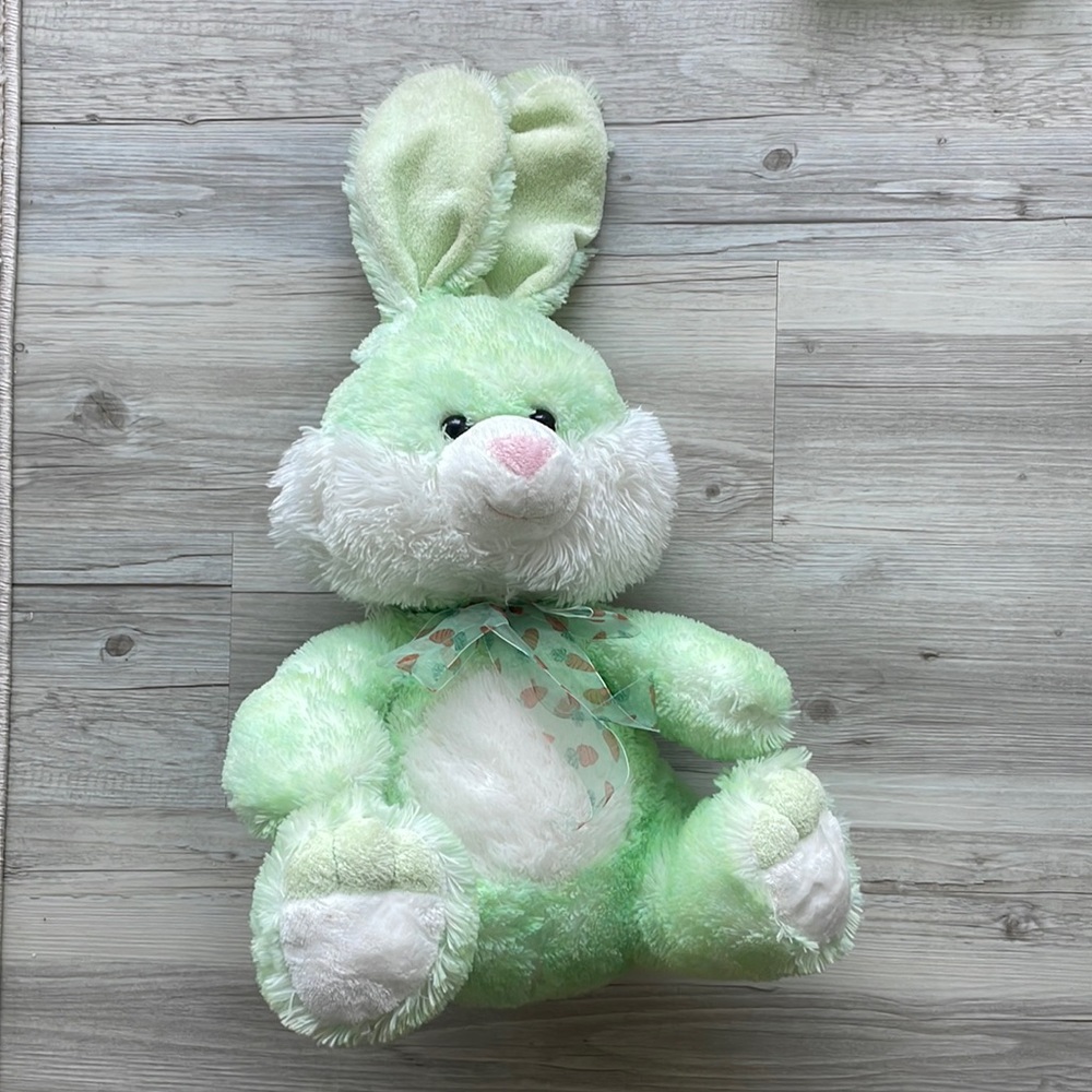 Stuffed bunny animal plush toy Easter bunny